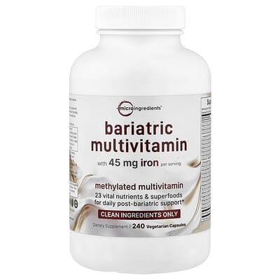 Bariatric Multivitamin, 240 Vegetarian Capsules
