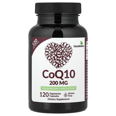 Futurebiotics CoQ10, 200 mg, 120 вегетарианских капсул