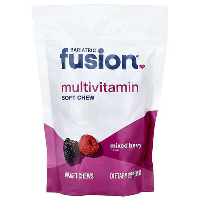 Multivitamin Soft Chew, Mixed Berry, 60 Soft Chews