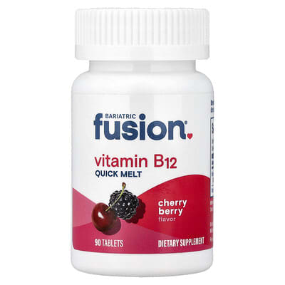 Vitamin B12 Quick Melt, Cherry Berry, 90 таблеток
