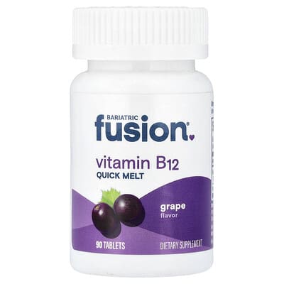 Vitamin B12 Quick Melt, Grape, 90 Tablets
