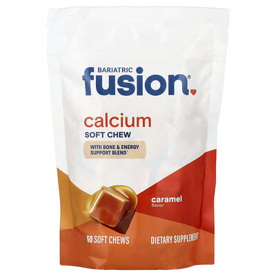 Calcium Soft Chew, Caramel, 60 Soft Chews