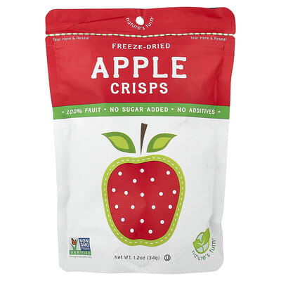 Freeze-Dried Apple Crisps, 1.2 oz (34 g)