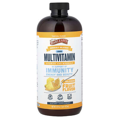 Жидкость Seriously Delicious Multivitamin Tropical 16 fl oz (473 ml)