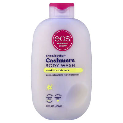 Shea Better™, гель для душа Cashmere, Vanilla Cashmere, 16 fl oz (473 ml)