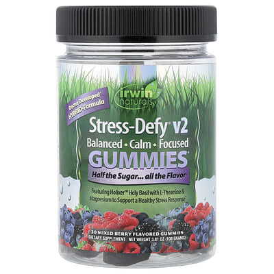 Жевательные витамины Stress-Defy® v2 Mixed Berry, 30 шт.