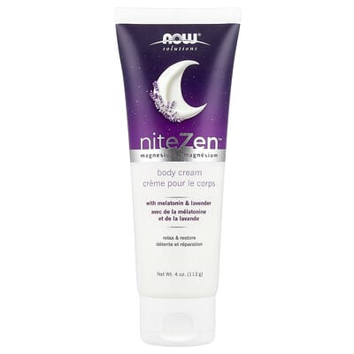 Solutions, NiteZen™ Magnesium Body Cream, 4 oz (113 g)