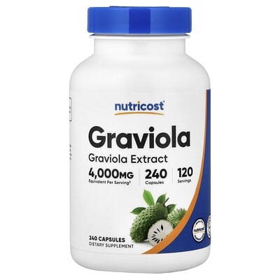 Graviola, 240 капсул (100 mg на капсулу)