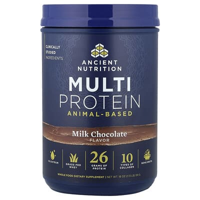 Multi Protein, Animal-Based, Milk Chocolate, 1.13 lb (511 g)