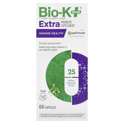 Биодобавка Extra Probiotic с Wellmune®, 60 капсул
