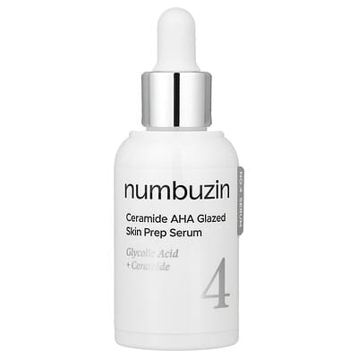 Сыворотка Numbuzin No.4 Ceramide AHA Glazed Skin Prep, 1.01 fl oz (30 ml)