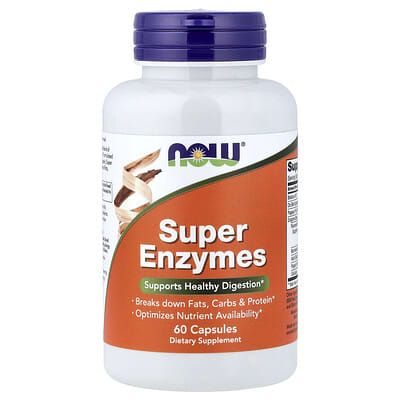 Super Enzymes, 60 капсул