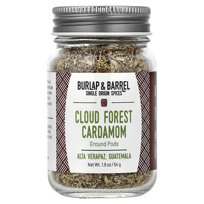 Специя Cloud Forest Cardamom, Ground Pods, 1.9 oz (54 g)