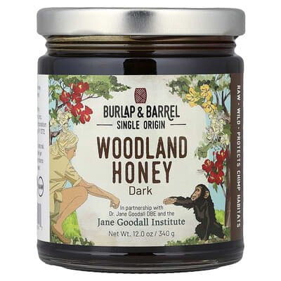 Woodland Honey, Dark, 12 oz (340 g)