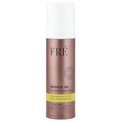 Bronze Me, Sun-Kissed Mineral Sunscreen, SPF 50, 3.38 fl oz (100 ml)