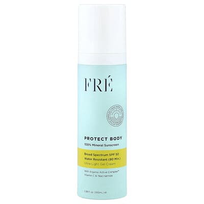 Protect Body, 100% Mineral Sunscreen, SPF 50, 3.38 fl oz (100 ml)