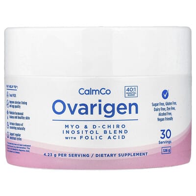 Ovarigen Myo & D-Chiro Inositol Blend с фолиевой кислотой, 126 g