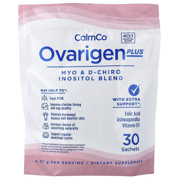 Ovarigen Plus Myo & D-Chiro Inositol Blend, 30 саше