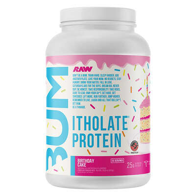 Bum, Itholate® Protein, Birthday Cake, 29.1 oz (825 g)