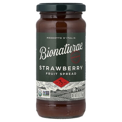 Organic Fruit Spread, Strawberry, 9 oz (255 g)