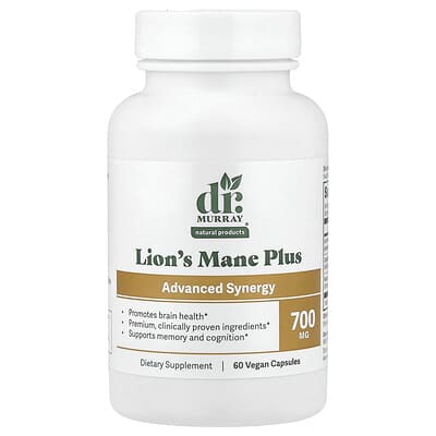 Lion's Mane Plus, 60 веганских капсул