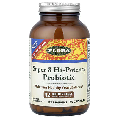 Пробиотик Super 8 Hi-Potency, 60 капсул