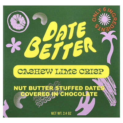 Финики Cashew Lime Crisp, 2.4 oz