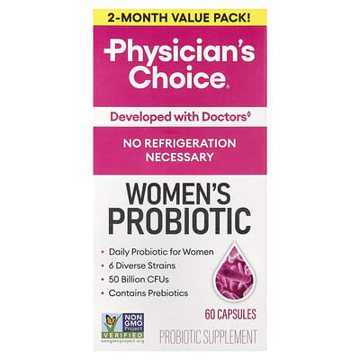 Physician's Choice Женский пробиотик, 60 капсул