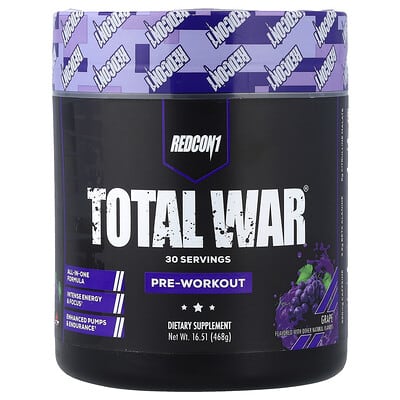 Total War®, Pre-Workout, Grape, 16.51 oz (468 g)