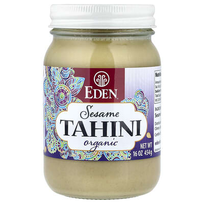Organic Sesame Tahini, 16 oz (454 g)