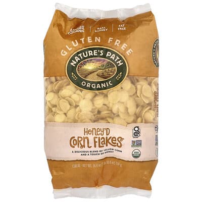 Organic Honey'd Corn Flakes Cereal, 26.4 oz (750 g)