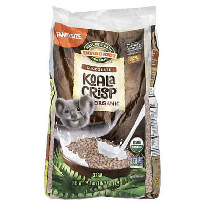 EnviroKidz, Organic Koala Crisp® Cereal, Chocolate, 25.6 oz (725 g)