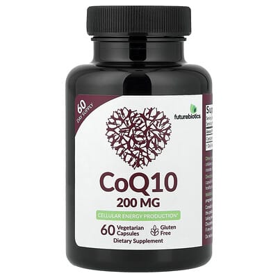CoQ10, 200 mg, 60 вегетарианских капсул