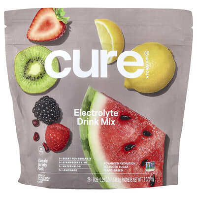 Electrolyte Drink Mix классический ассорти, 28 пакетиков, 7.6 oz (216 g)