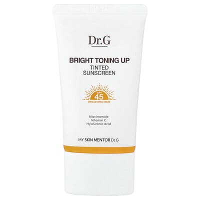 Bright Toning Up, Tinted Sunscreen, SPF 45, 1.69 fl oz (50 ml)