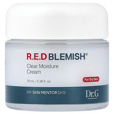 Dr. G R.E.D Blemish® Увлажняющий крем для сухой кожи, 2.36 fl oz (70 ml)