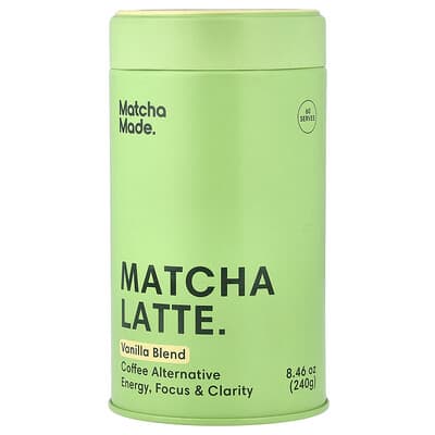 Матча Latte, Vanilla Blend, 10.58 oz (300 g)