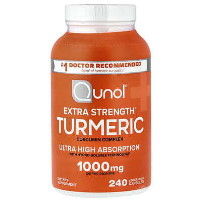 Turmeric, Curcumin Complex, 240 вегетарианских капсул (500 mg на капсулу)