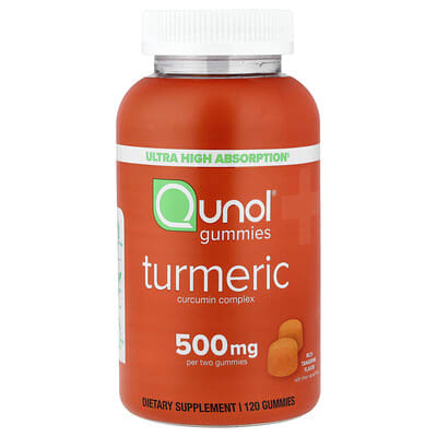 Комплекс Turmeric Curcumin, Rich Tangerine, 120 Gummies