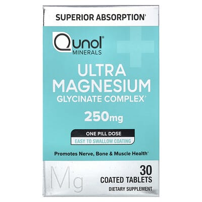 Ultra Magnesium, 250 mg, 30 Coated Tablets
