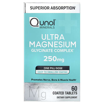 Комплекс Ultra Magnesium Glycinate, 250 mg, 60 таблеток