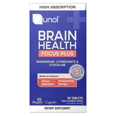 Для здоровья мозга, Focus Plus, 60 таблеток