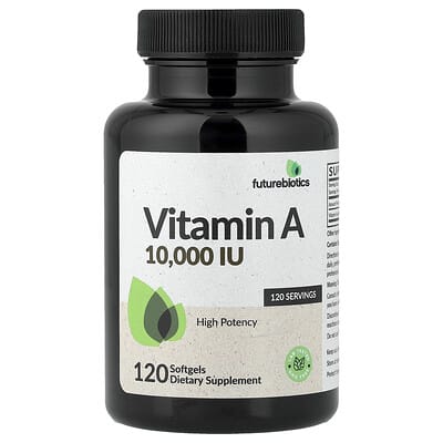 Vitamin A, 3,000 mcg RAE (10,000 IU), 120 Softgels