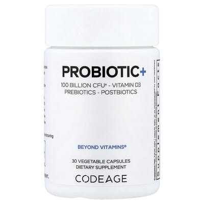 Пробиотик Probiotic+, 30 растительных капсул