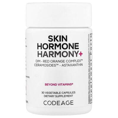 Codeage Skin Hormone Harmony+, 30 вегетарианских капсул