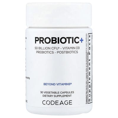 Probiotic+, 30 растительных капсул