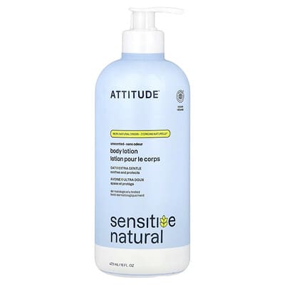 Лосьон для тела ATTITUDE Sensitive Natural Unscented, 16 fl oz (473 ml)