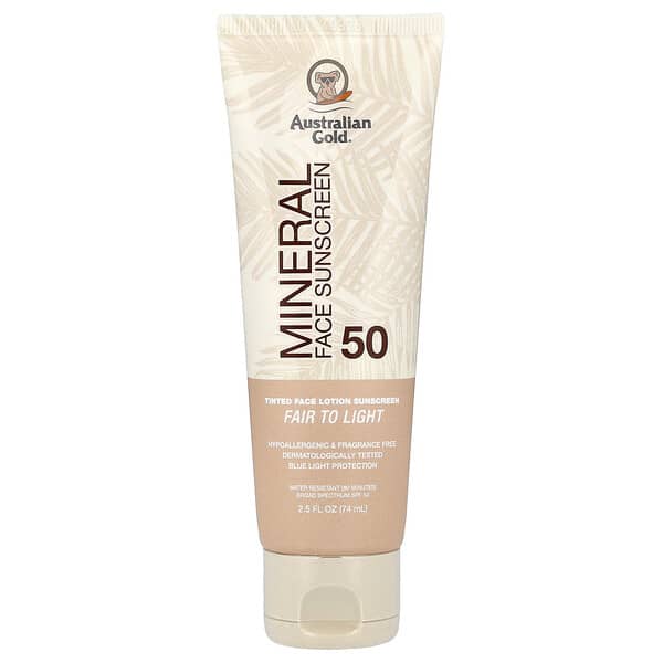 Увлажняющий лосьон для лица Australian Gold SPF 50, 2.5 fl oz