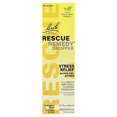 Сыворотка Rescue Remedy® Dropper Stress Relief 0.7 fl oz (20 ml)
