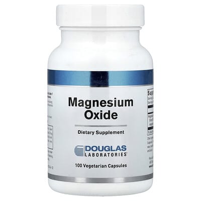 Magnesium Oxide, 100 Vegetarian Capsules (300 mg per Capsule)